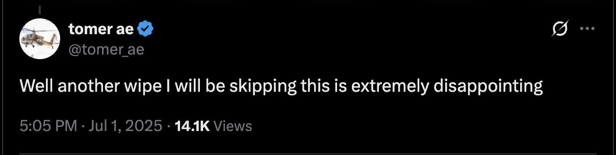 Community reaction tweet 4